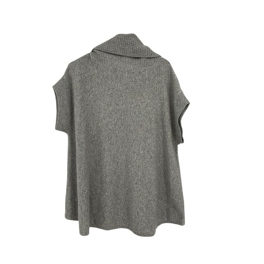 Vince Cashmere Sweater Cowl Neck Tunic Pullover Gray Size Small - Picture 5 of 7